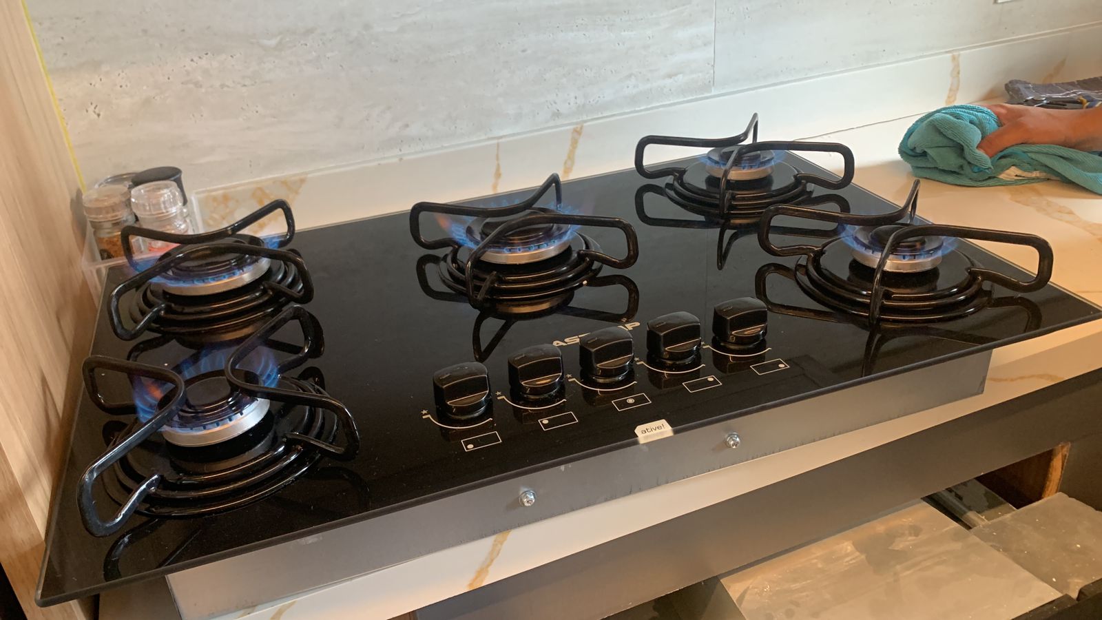 Serviço de gás completo